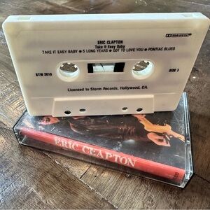 Eric Clapton Take It Easy Baby Cassette Tape Vintage